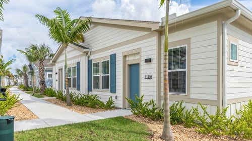 Exterior View of Villas at The Boardwalk at Tradition, Port St. Lucie, Florida