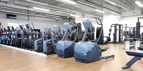 Photo of gym equipment at Ponteland Leisure Centre