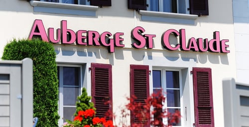 Auberge St-Claude à Lentigny canton de Fribourg Vue extérieure
