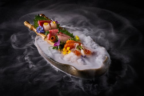Dry Ice Sashimi