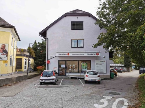 Hansaton Hörkompetenz-Zentrum Nonntaler Hauptstraße 63, Salzburg Frontansicht