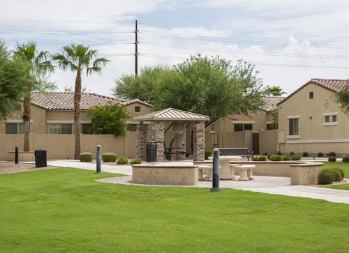 Court yard at Chandler Heights, Chandler, AZ