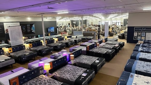 Baraboo Slumberland Furniture sleep solutions section