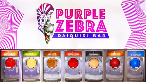 Purple Zebra frozen cocktails.