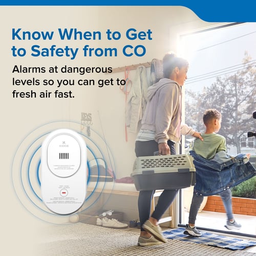 Know when to get safety from CO Alarms at dangerous levels so you can get to fresh air fast.