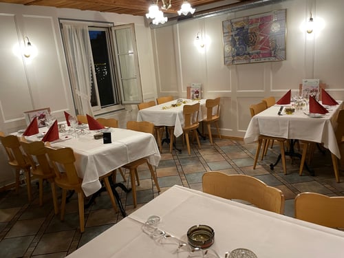 Gaststube an Silvester