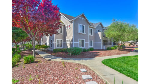 Apartment complex at Bay Vista at Meadow Park Apartments, Novato, 94949