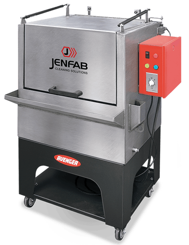 Jenfab's new Avenger automatic aqueous parts washer.