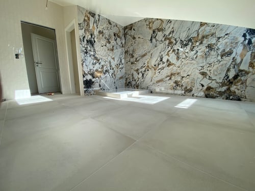 Qestaj Carrelage - Pose de carrelage sol et mur salle de bain