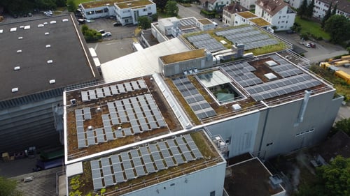 PV-System 175 kWp, Ricola Hauptsitz in Laufen