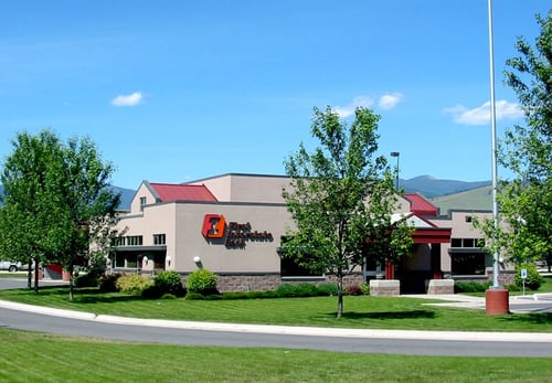 Exterior image of First Interstate Bank in Missoula, Montana.