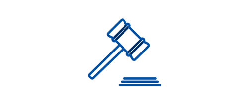 Gavel icon.