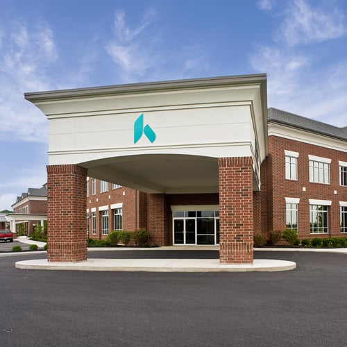 Entrance to Kettering Health Beavercreek Health Center