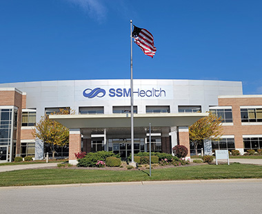 Exterior of Health Plaza A - SSM Health