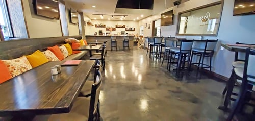 Joy's Table Bar Area