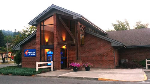 Banner Bank branch in St. Maries, Idaho.