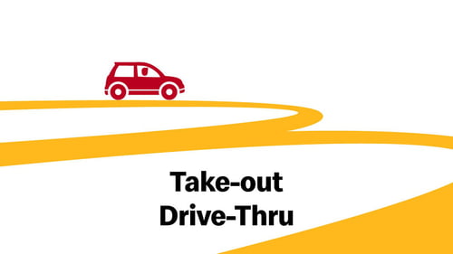 Service-au-volant seulement