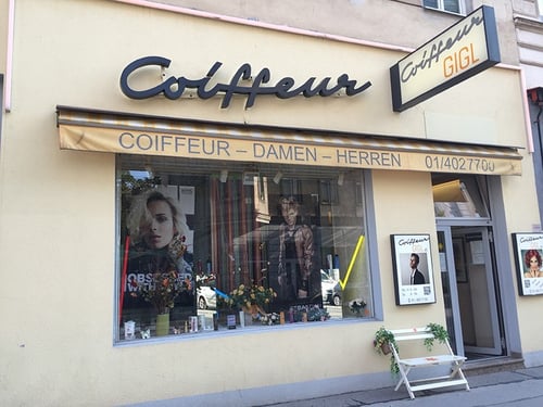 Coiffeur Helga Gigl - Außenansichrt
