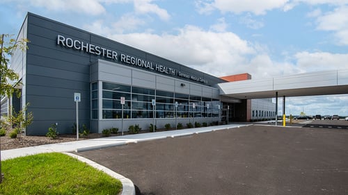 Exterior image of Rochester Regional Health Geneseo Medical Campus