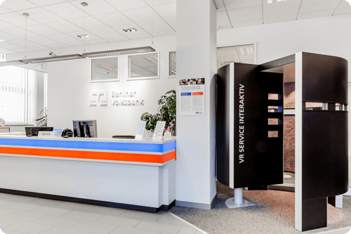Videoservice in der Filiale