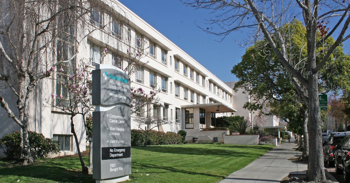 Alta Bates Herrick Campus Infusion Center in Berkeley, CA | Sutter Health