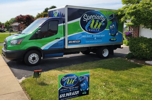 Specialty Air Ducts new truck