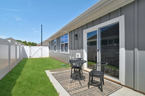 Private Yard at Zora University Apartments in Charlotte, NC 28213