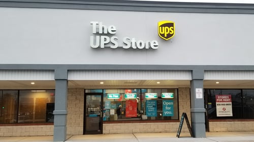 Storefront of The UPS Store in Toms River, NJ