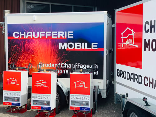Chaufferie mobile