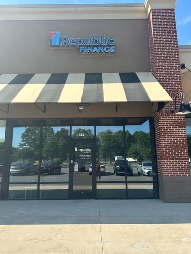 E. 10th Street, NC Republic Finance Branch