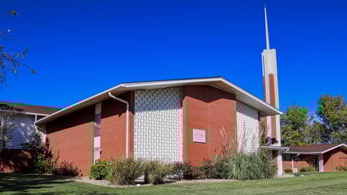 The Church of Jesus Christ of Latter-Day Saints on Humbert Road in Godfrey, Illinois
