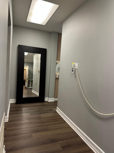 Interior hallway at Elevate Dental Studios Pasadena dental office