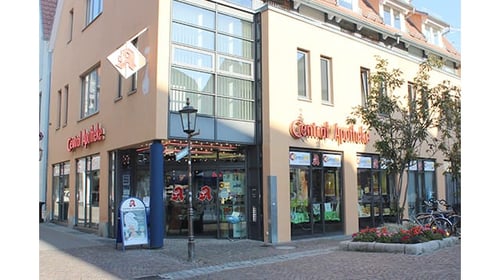 Aussenansicht der Central-Apotheke