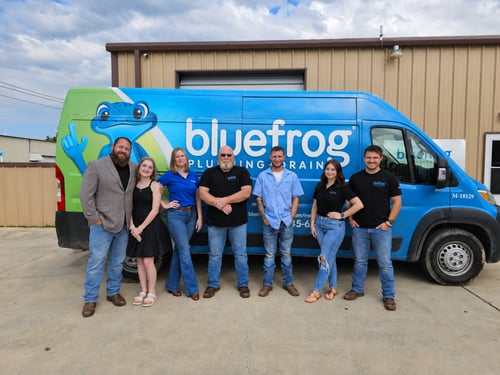 Meet the Bluefrog Plumbing + Drain of Metro Fort Worth team, a locally owned, veteran-owned plumbing company proudly serving Weatherford and surrounding communities.
