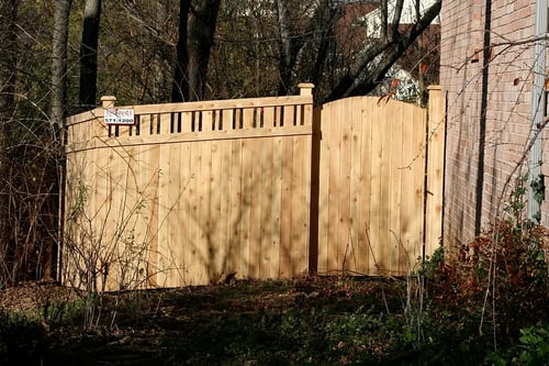 Lattice Top Fence Installation Indianapolis, IN