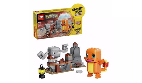 LEGO Pokémon SMART Play: Charmander and Geodude's Cavern Clash