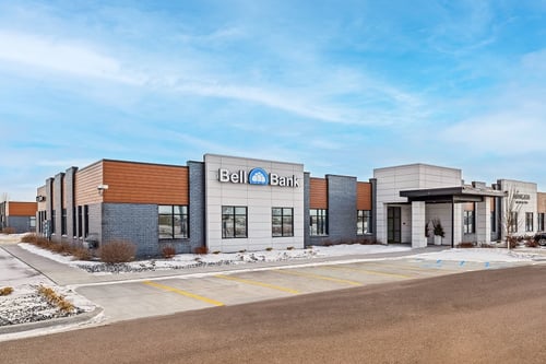 Exterior of Bell Bank branch, Grand Forks - South