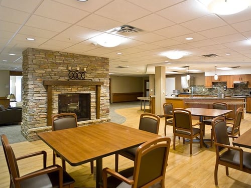 Dining and commons area