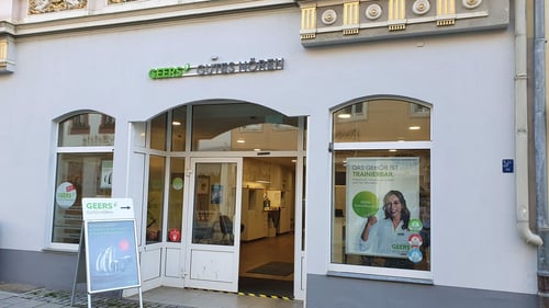 Außenaufnahme vom GEERS Fachgeschäft