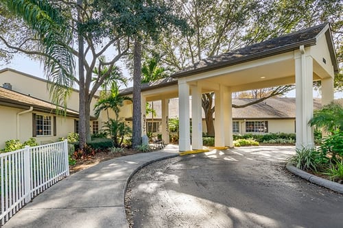 Brookdale Tarpon Springs entrance