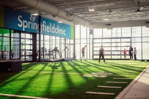 Springfield Clinic Fitness & Performance training room