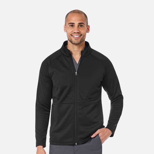 Maevn Blaze Jacket Mens Warm-Up Fleece Jacket
Modern fit
Men's warm-up jacket
Front closed zipper
Two front side pockets
Elastic bottom and arm cuffs
28'' body length (size small)