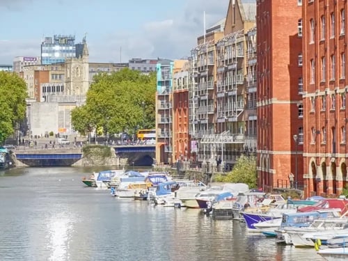 Knight Frank Bristol Commercial Agents: Redcliffe Wharf and Old Georges Brewery area of Bristol Docks, near Bristol Bridge, Bristol, United Kingdom