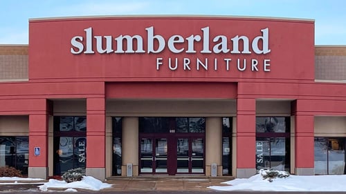 Slumberland Fridley,  MN storefront