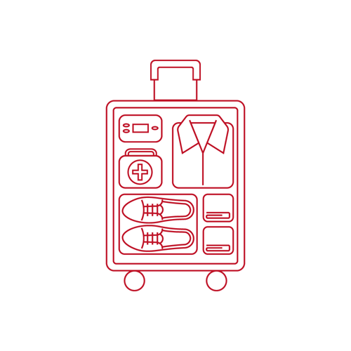 luggage icon.