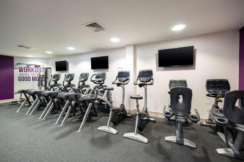 Work out in our fitness studio