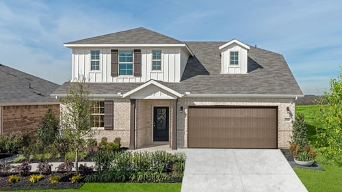 two-story home exterior