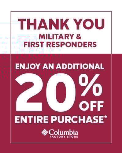 Red and white graphic.