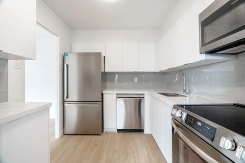 Kitchen at 70 Park in Mississauga, CA