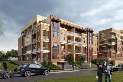 Front view at 44 Washington in Kansas City, MO